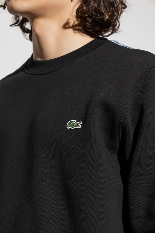 即完品】CLUBHAUS x Lacoste Sweat - Black 5.jpg